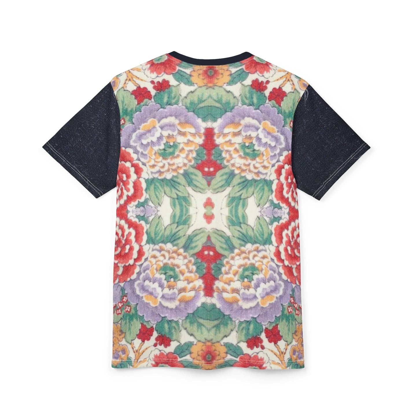 Mustafa Art- Vintage Floral & Nightscape Cut & Sew Tee — Horse Cart Illustration