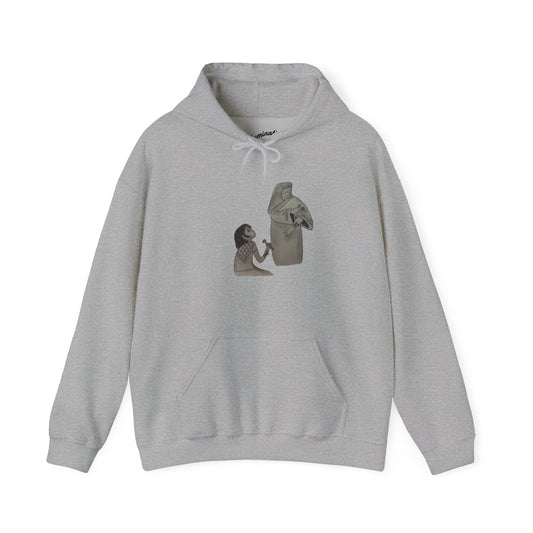 History Repeats Hooded Sweatshirt by Leen