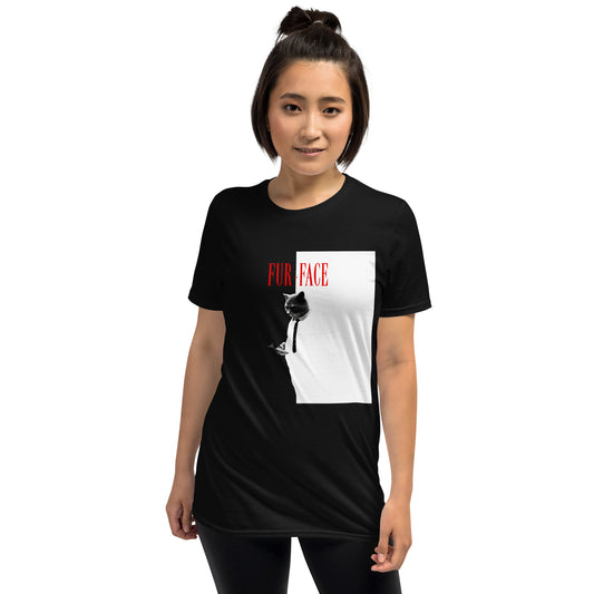 Furface Simplified Black Short-Sleeve Unisex T-Shirt