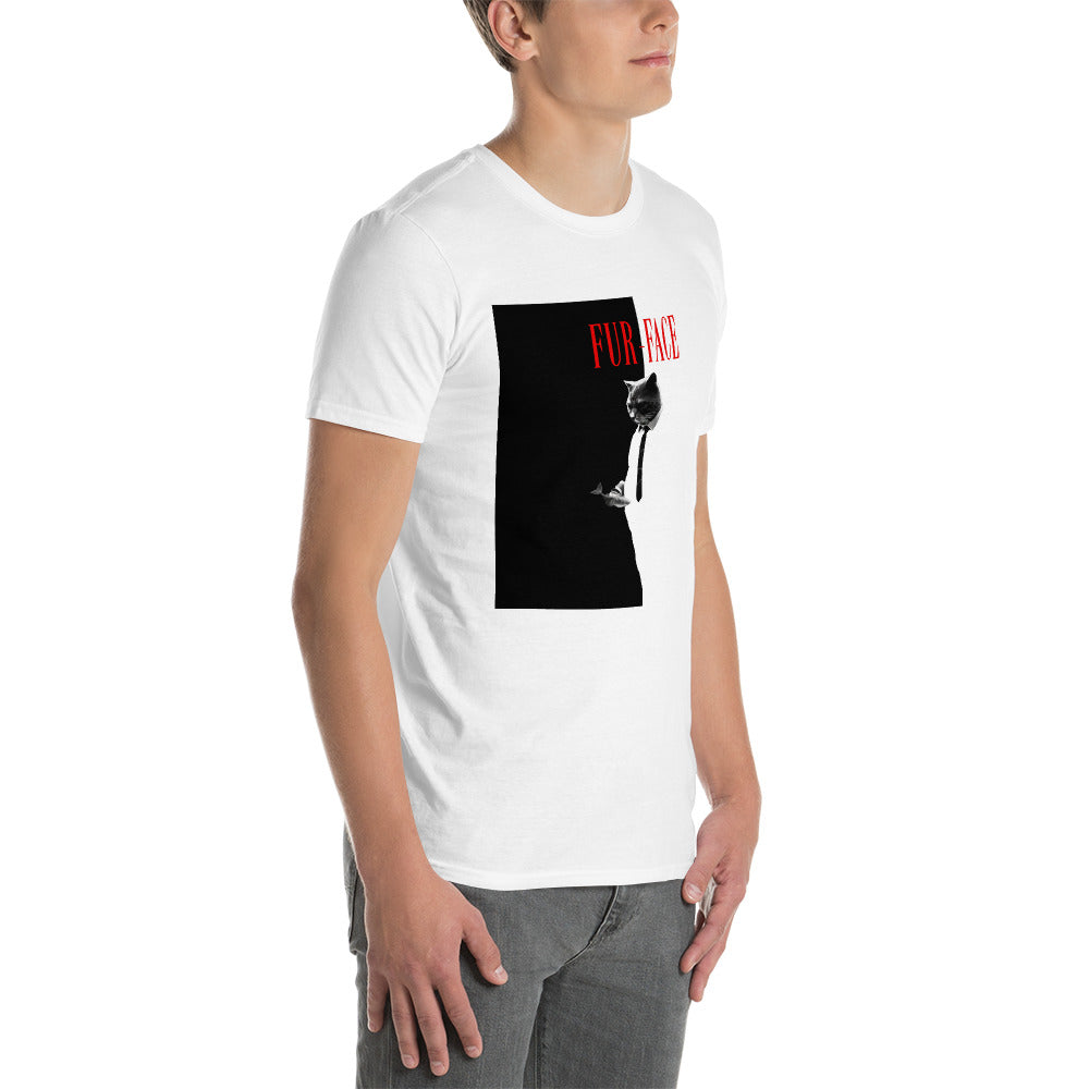 Furface Simplified White Short-Sleeve Unisex T-Shirt