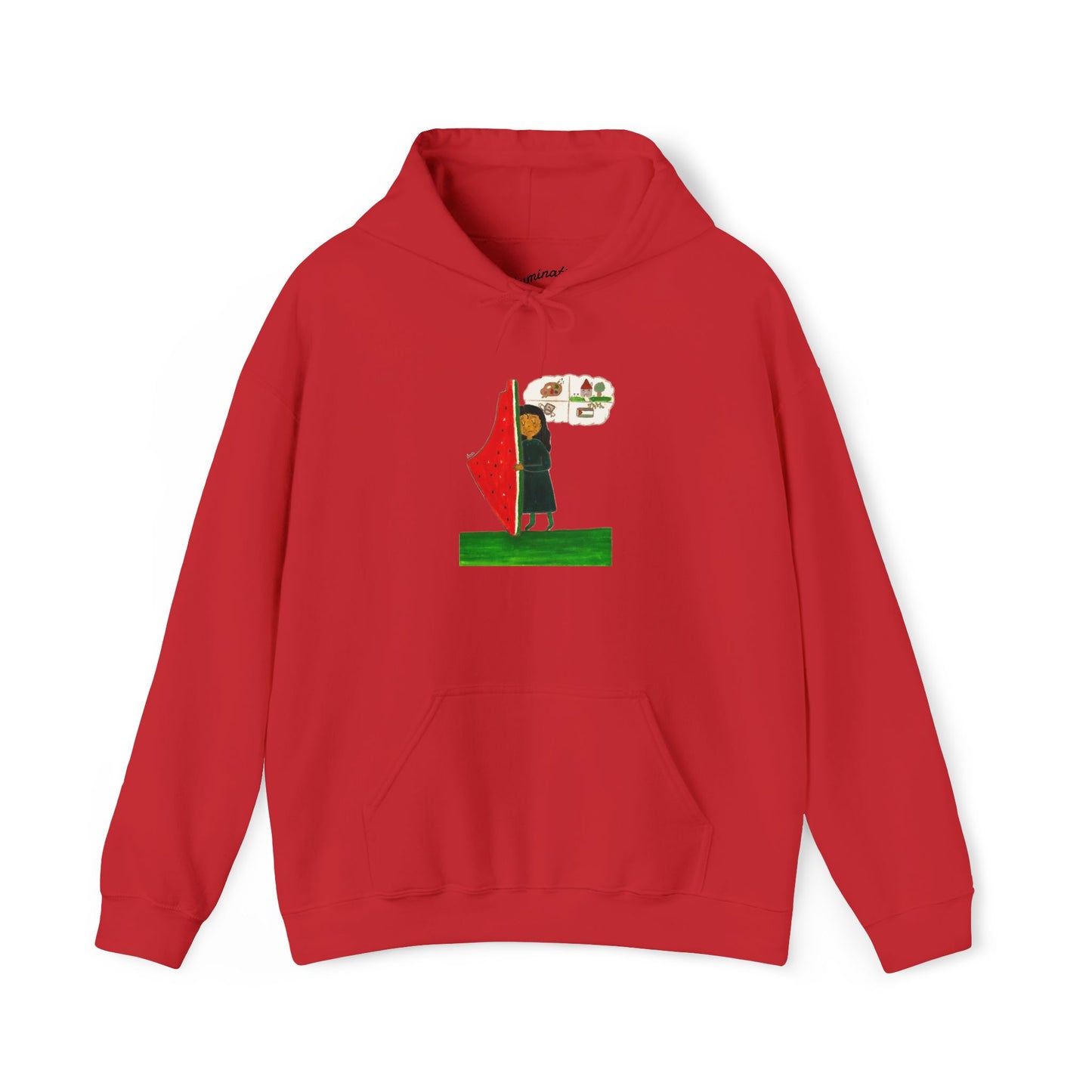 Gaza Hope Hoodie - 'Dreaming of a Normal Life' Artwork by Leen