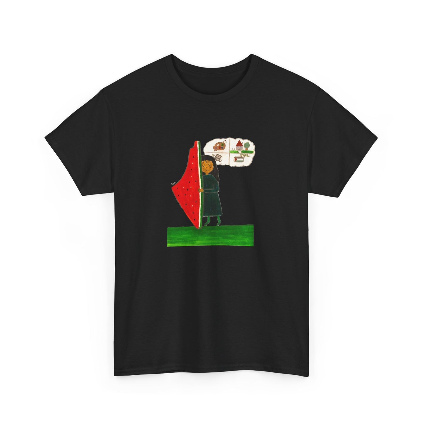 Palestine Watermelon Dreams Tee by Leen