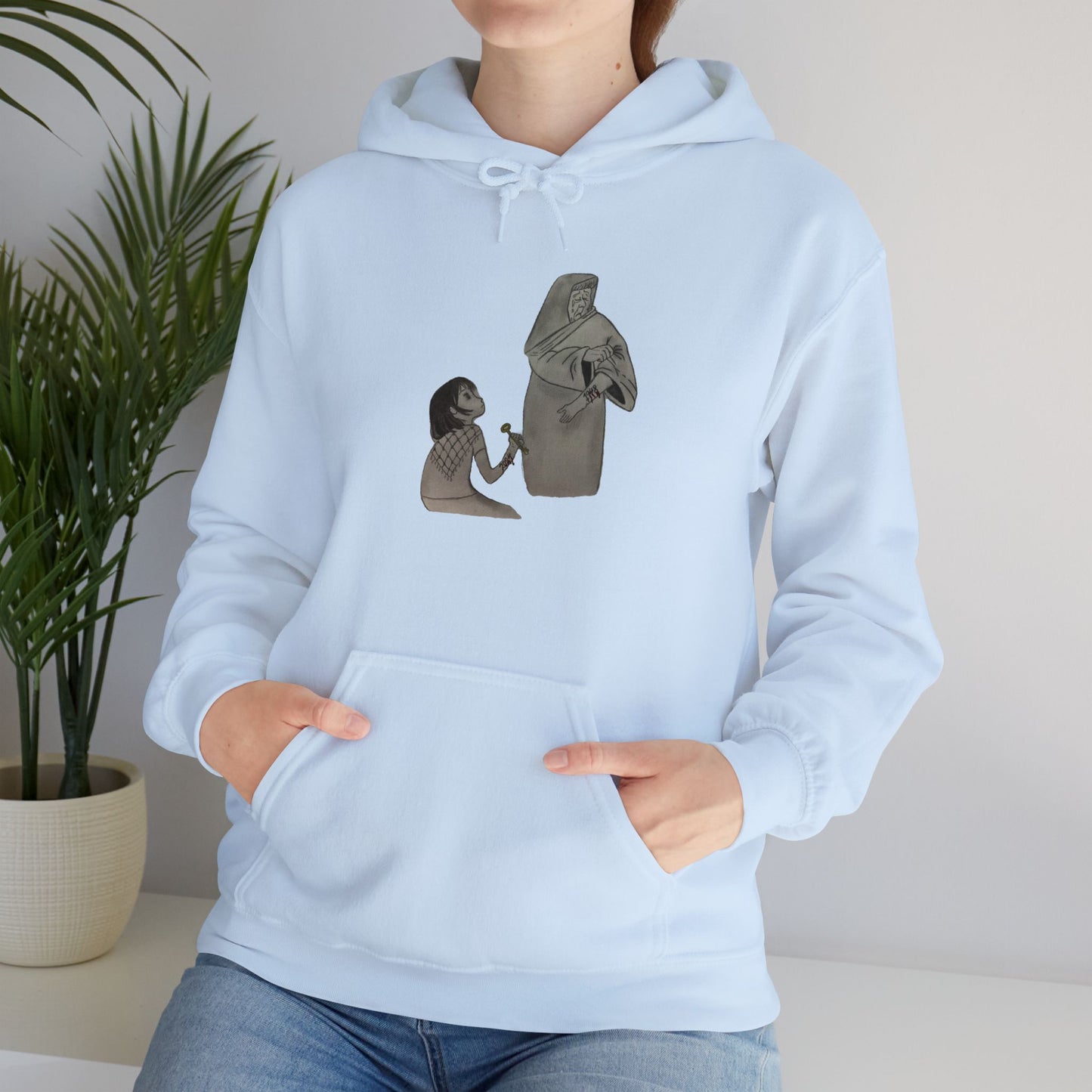 History Repeats Hooded Sweatshirt by Leen