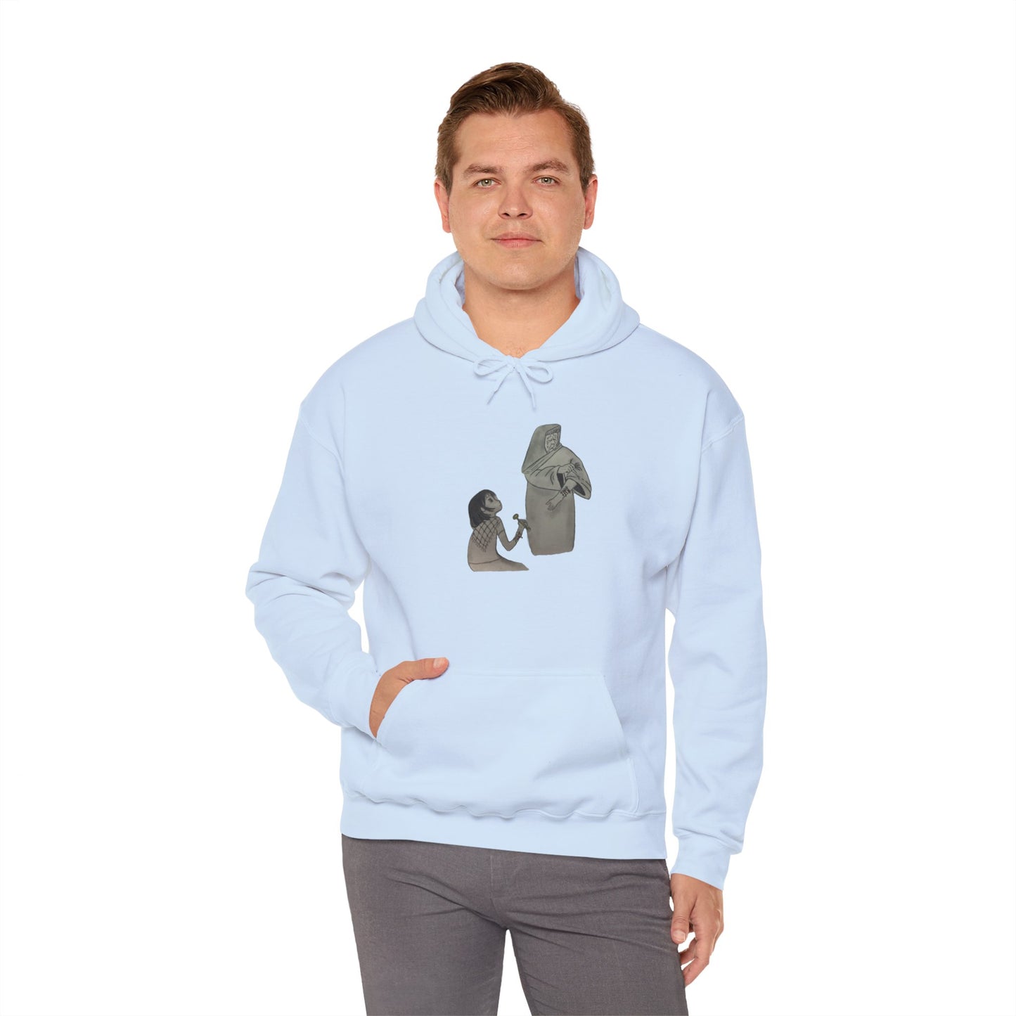 History Repeats Hooded Sweatshirt by Leen