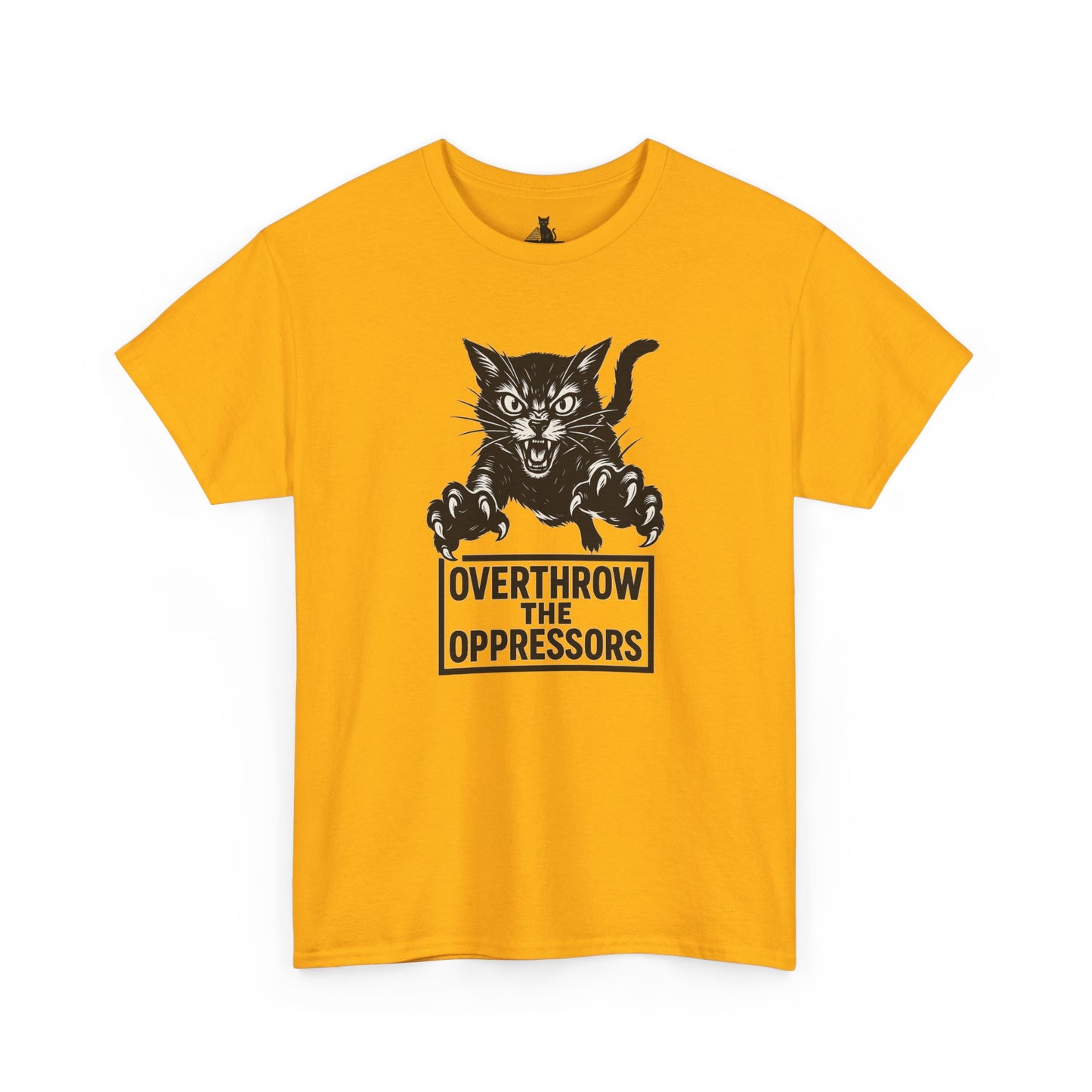 Cat Attacking Unisex Tee - Overthrow Oppressors
