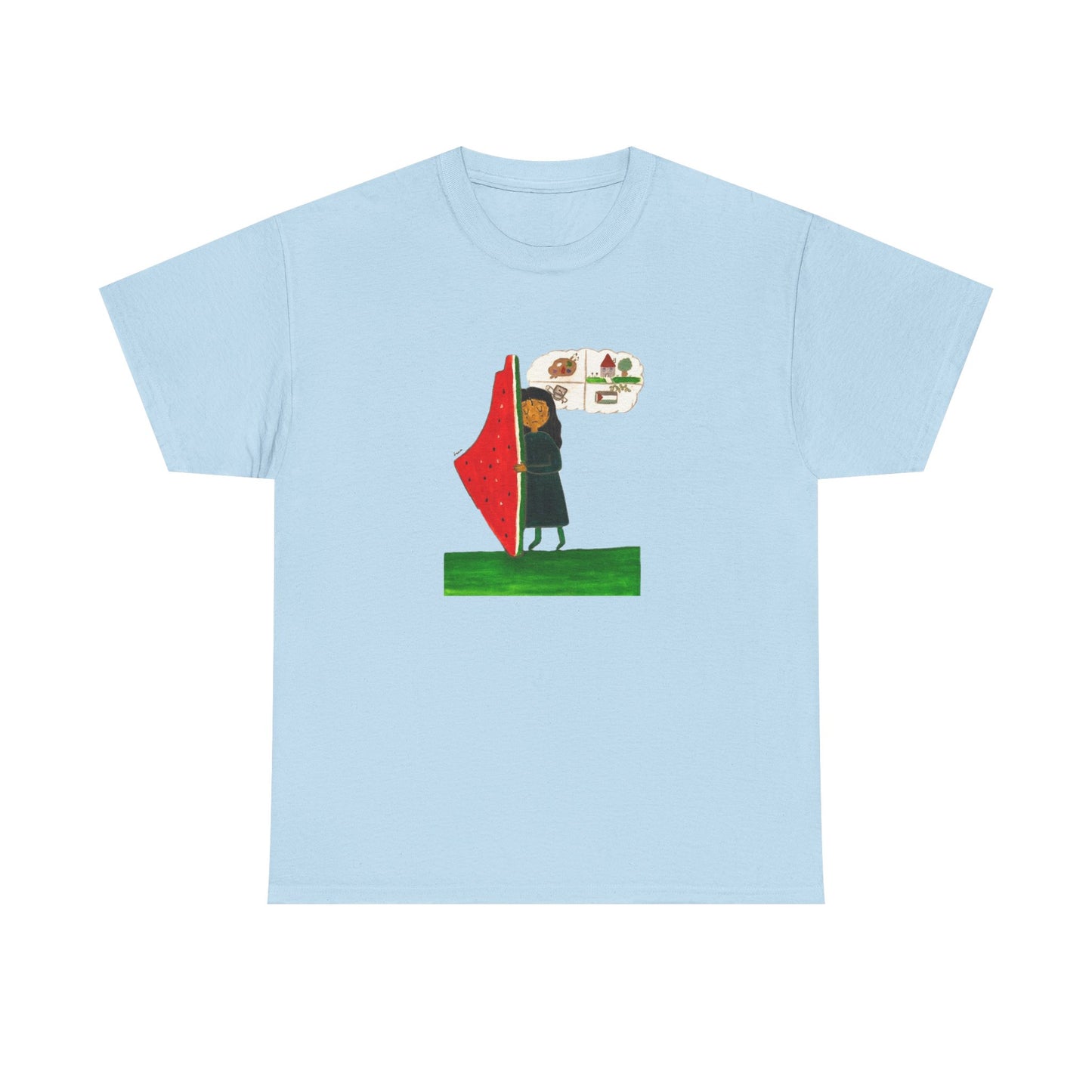 Palestine Watermelon Dreams Tee by Leen
