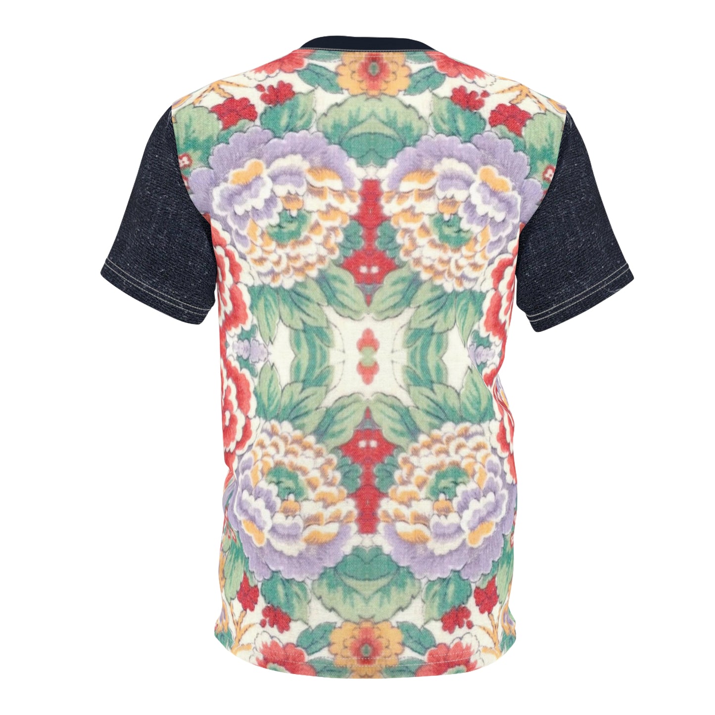 Mustafa Art- Vintage Floral & Nightscape Cut & Sew Tee — Horse Cart Illustration