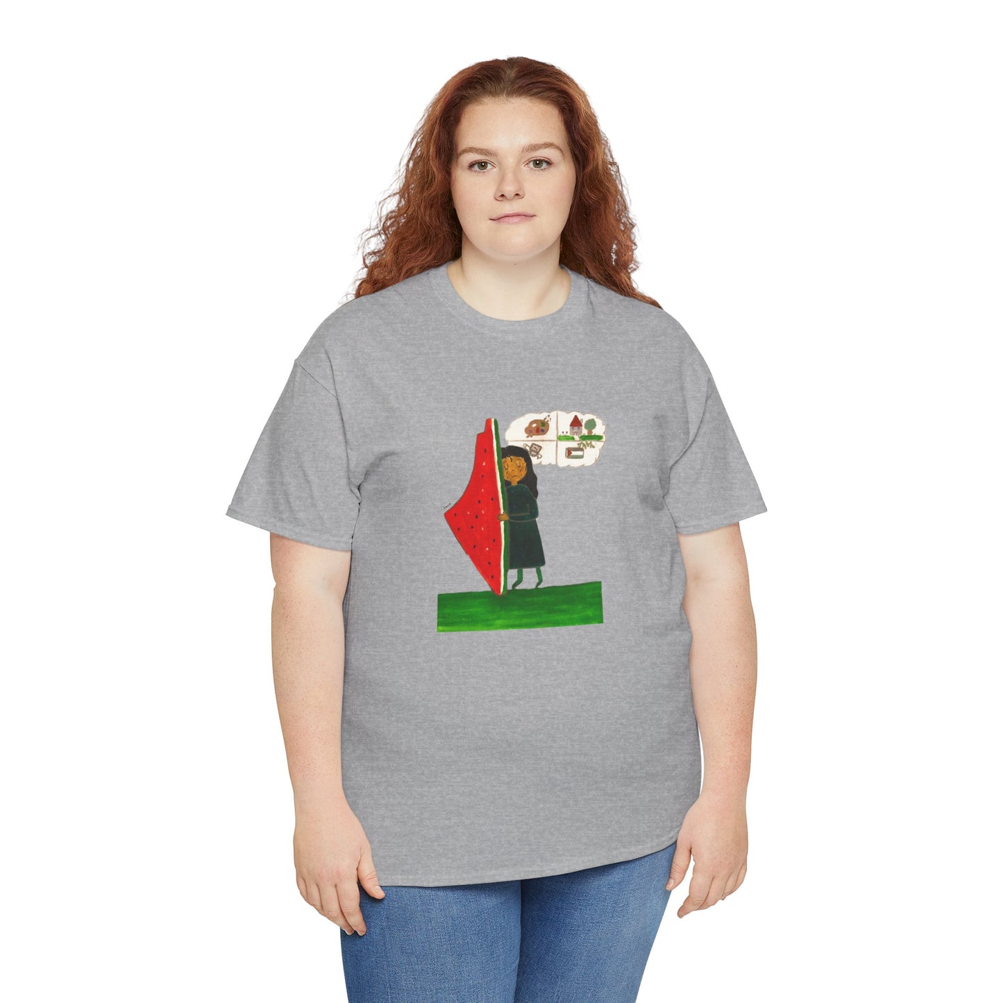 Palestine Watermelon Dreams Tee by Leen