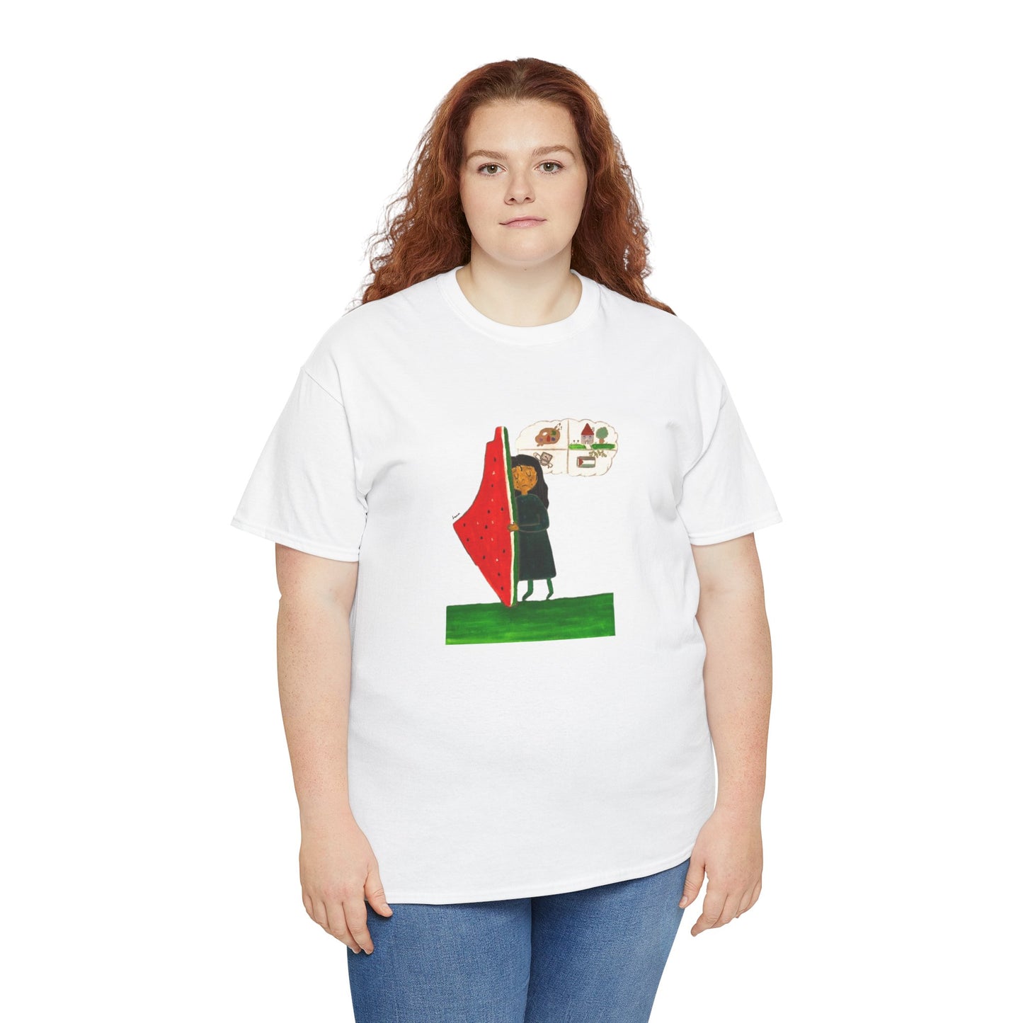 Palestine Watermelon Dreams Tee by Leen