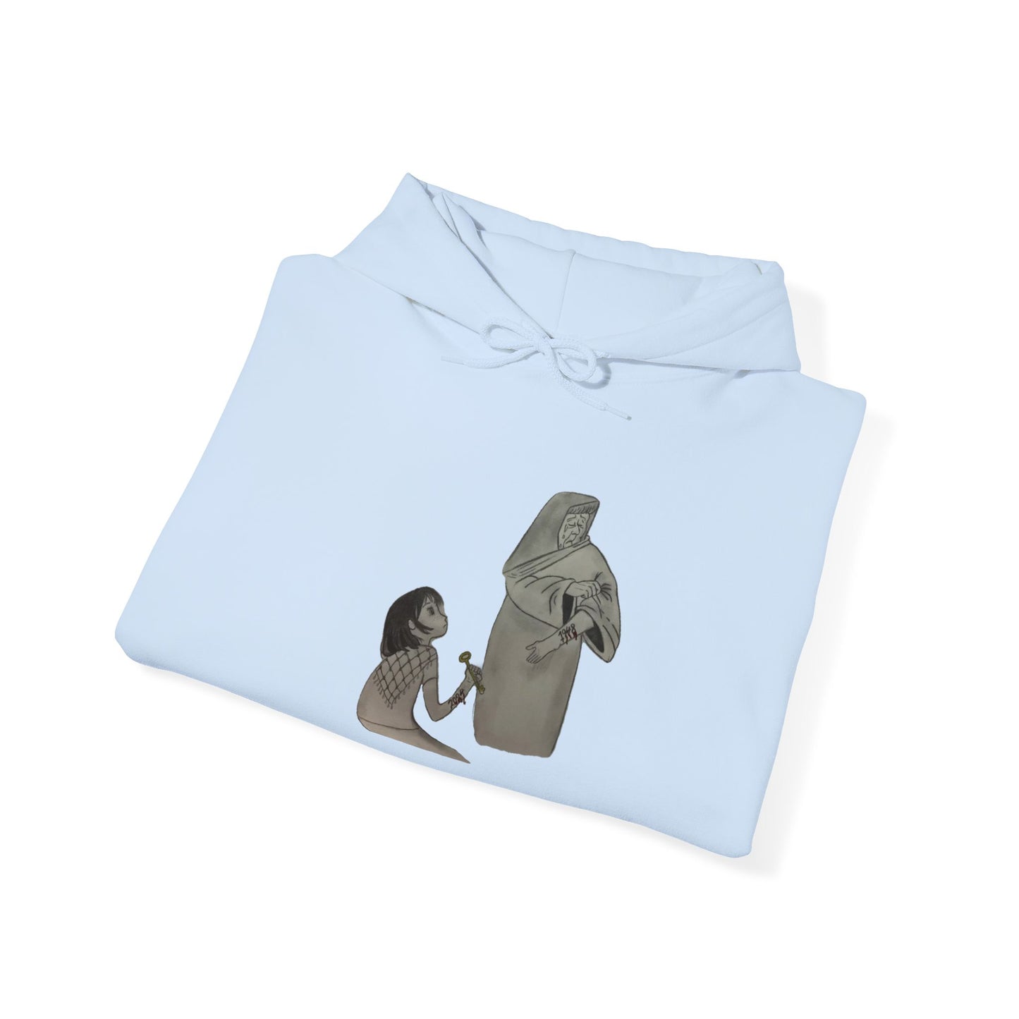 History Repeats Hooded Sweatshirt by Leen