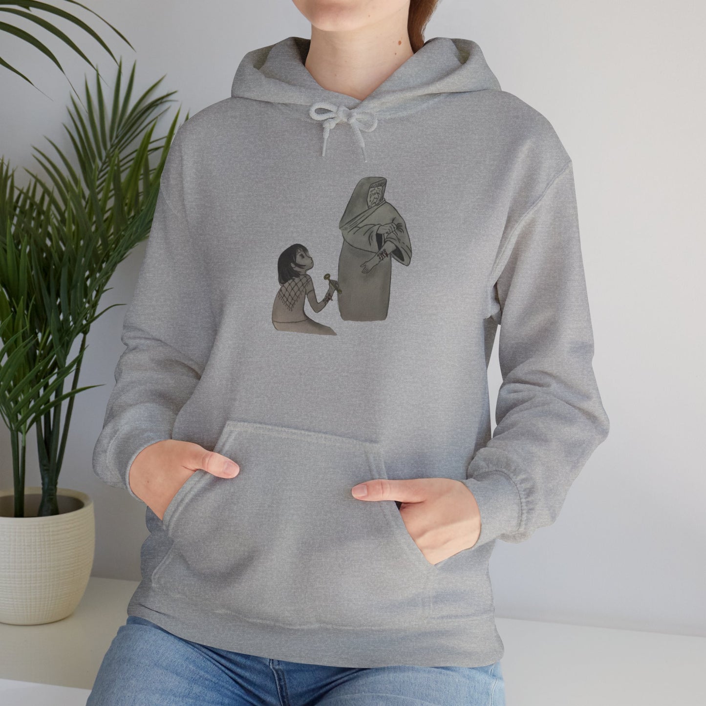 History Repeats Hooded Sweatshirt by Leen