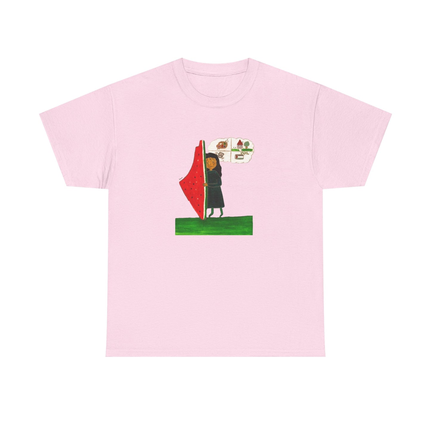 Palestine Watermelon Dreams Tee by Leen