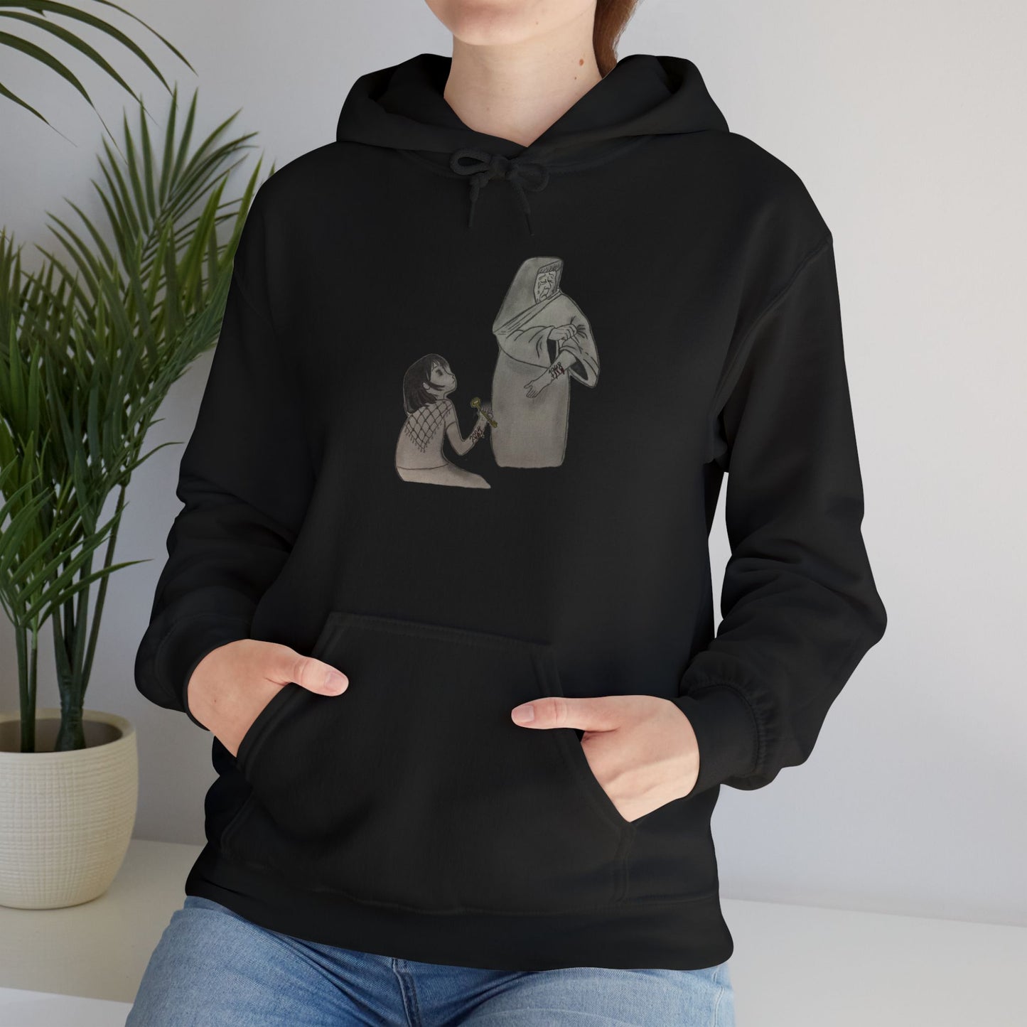 History Repeats Hooded Sweatshirt by Leen