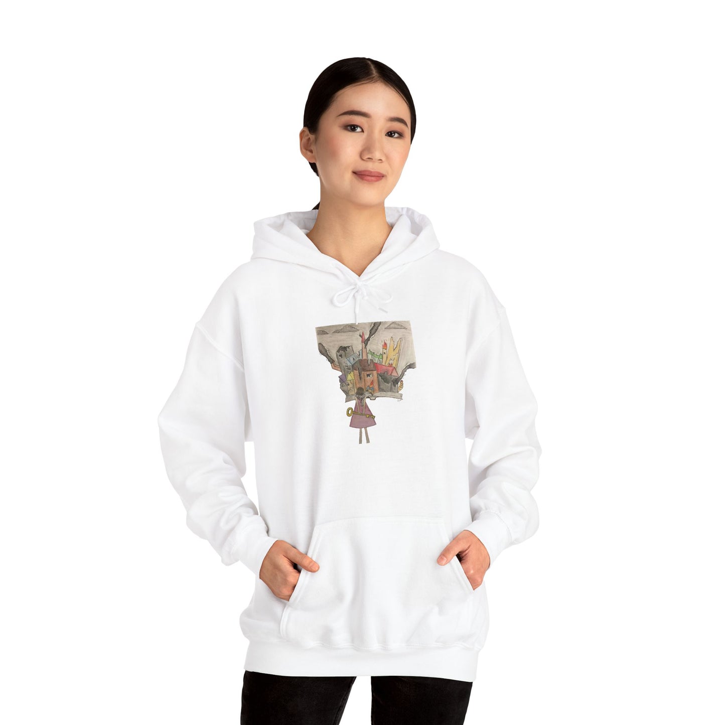 Gaza Return Key Hoodie by Leen