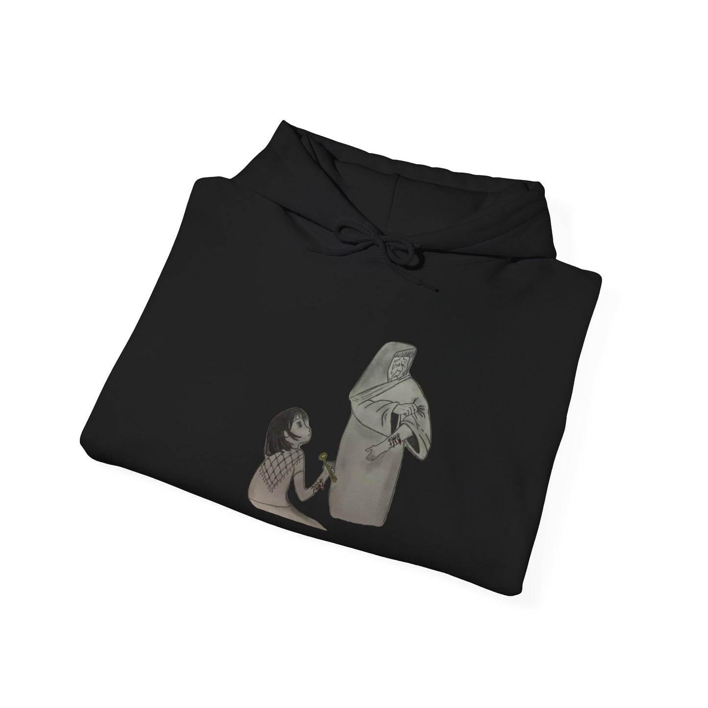 History Repeats Hooded Sweatshirt by Leen