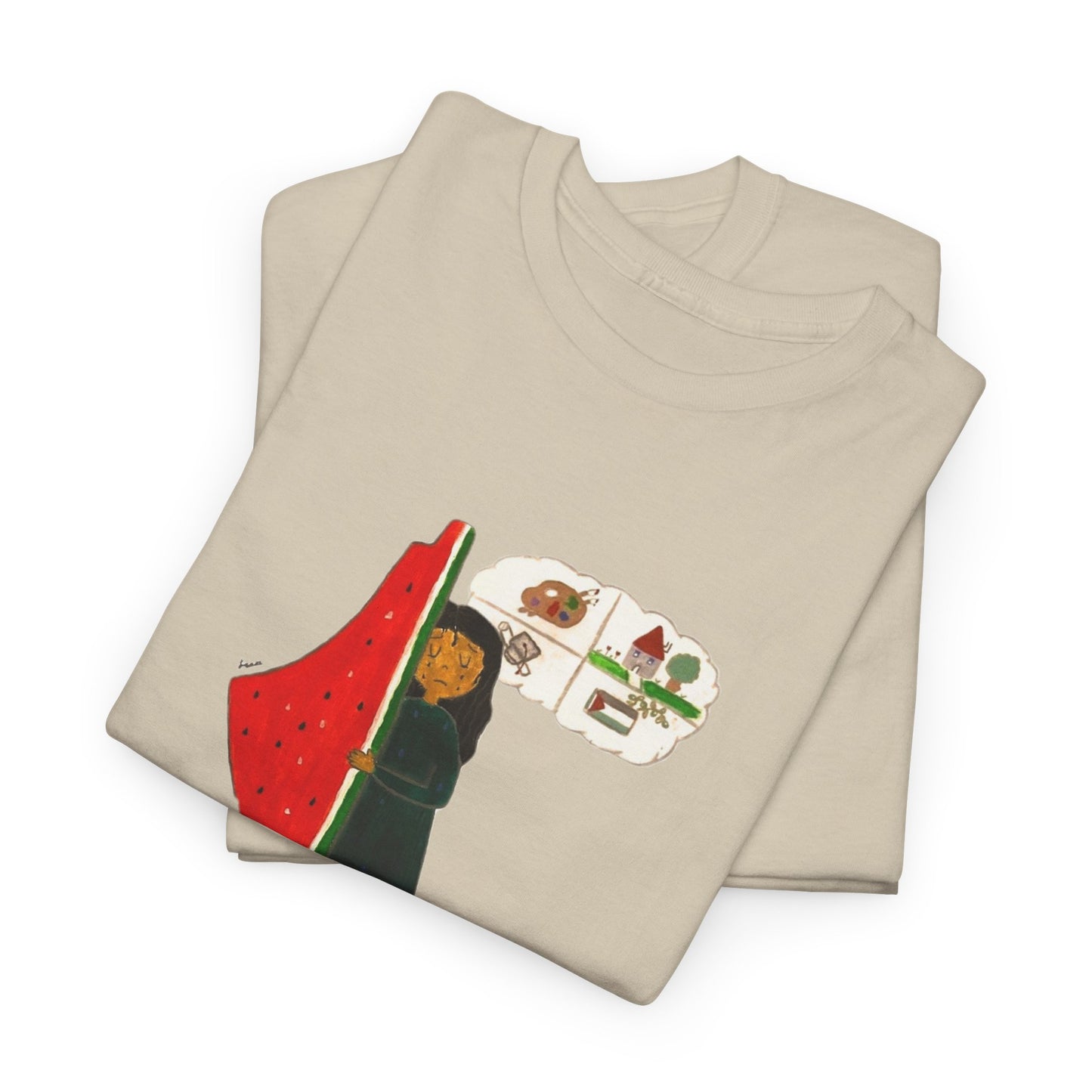 Palestine Watermelon Dreams Tee by Leen