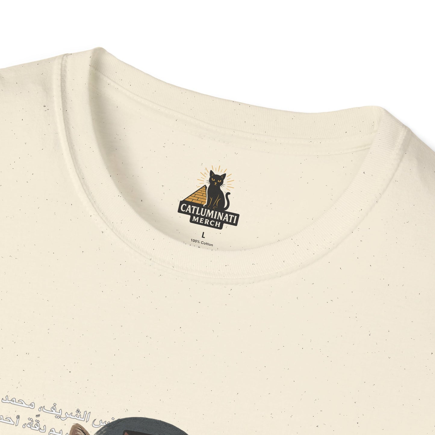 Cat Palestine Press T-Shirt, Cool Cat T-Shirt, Unisex Casual Tee, Gift for Cat Lovers, Fun Cat Apparel, Press Photographer Tee