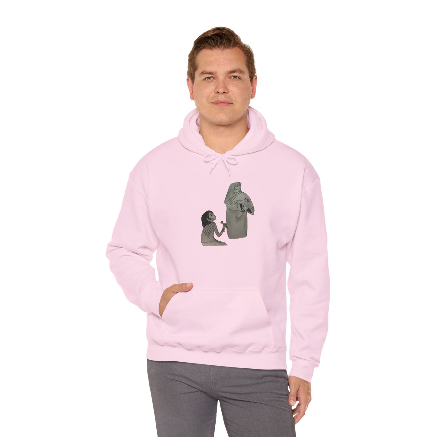 History Repeats Hooded Sweatshirt by Leen