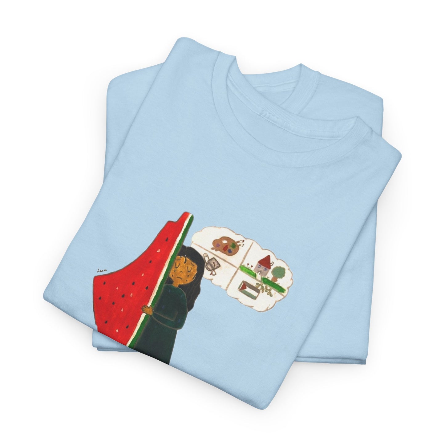Palestine Watermelon Dreams Tee by Leen
