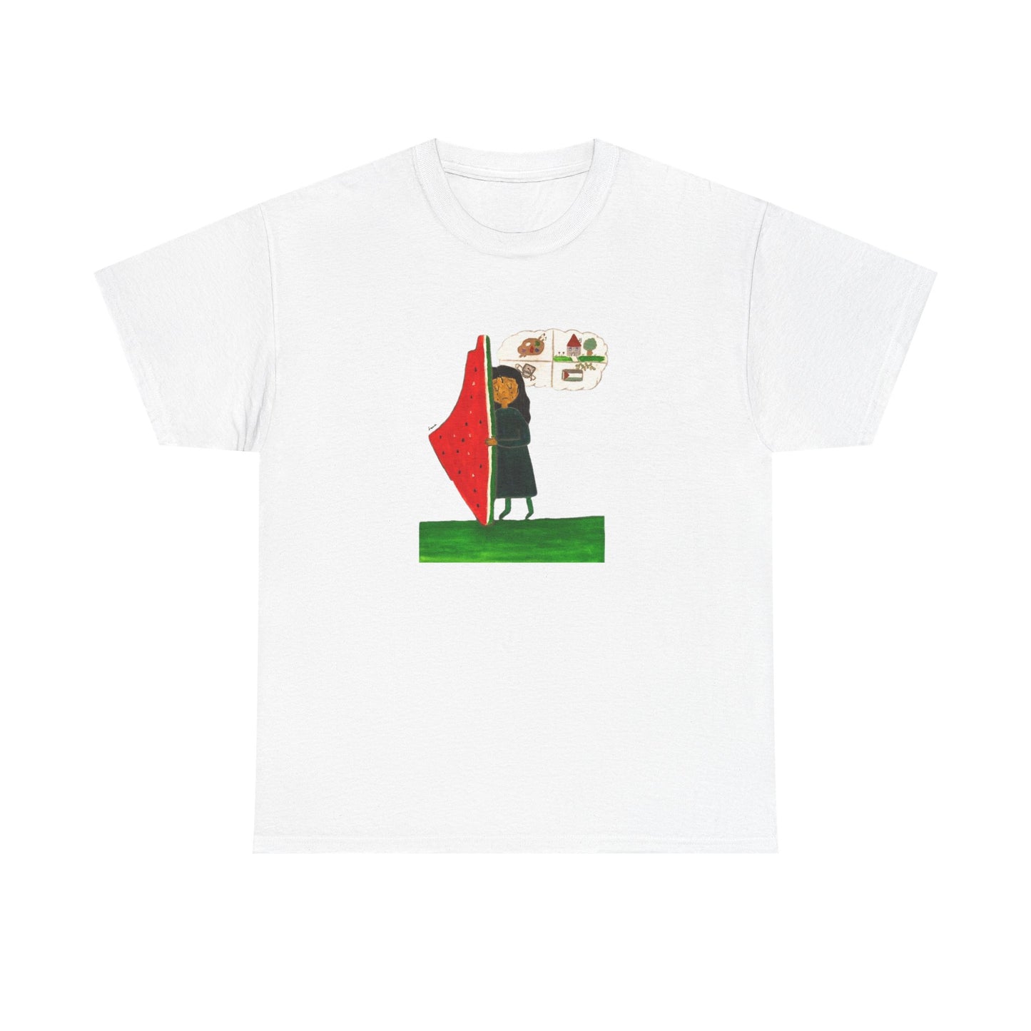 Palestine Watermelon Dreams Tee by Leen