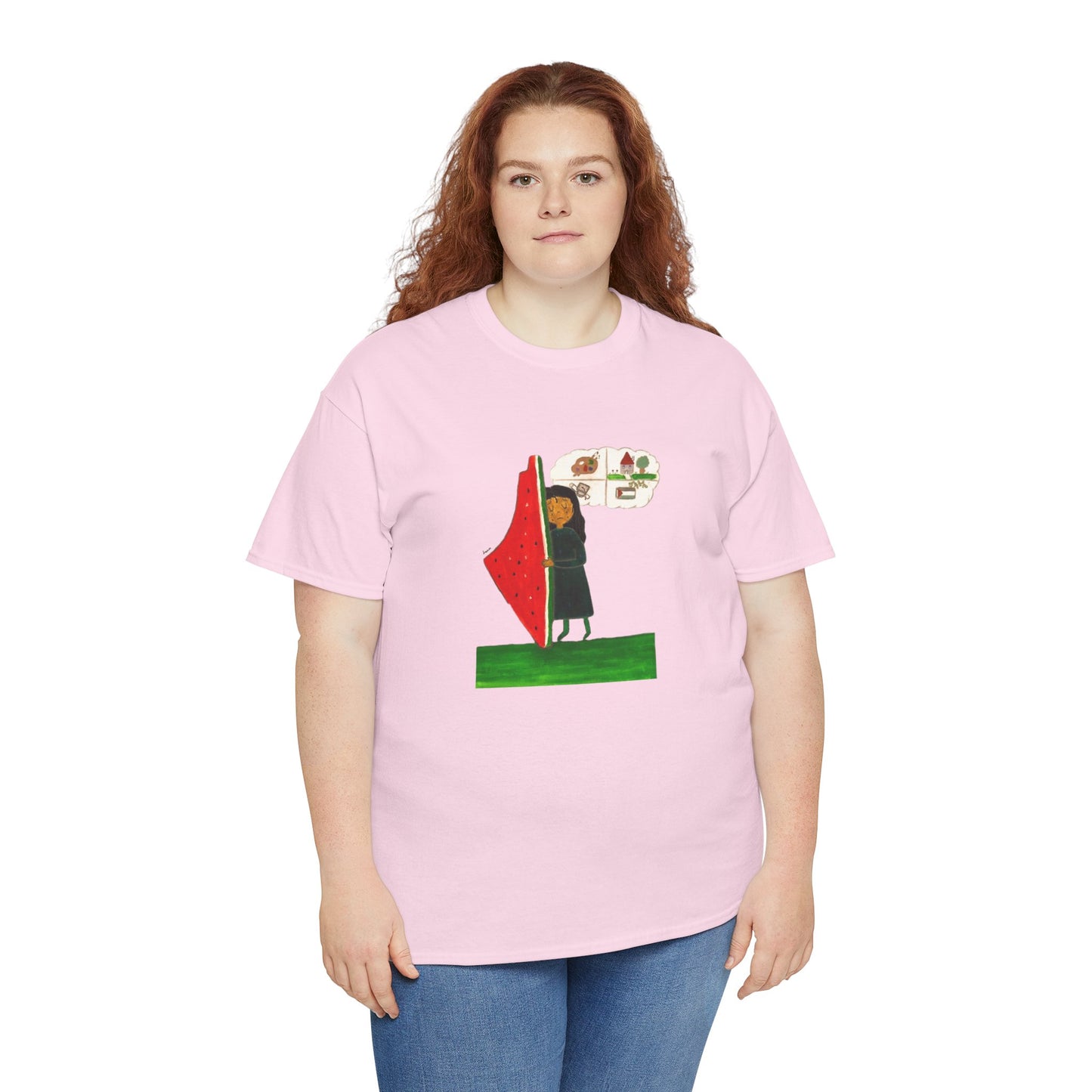 Palestine Watermelon Dreams Tee by Leen