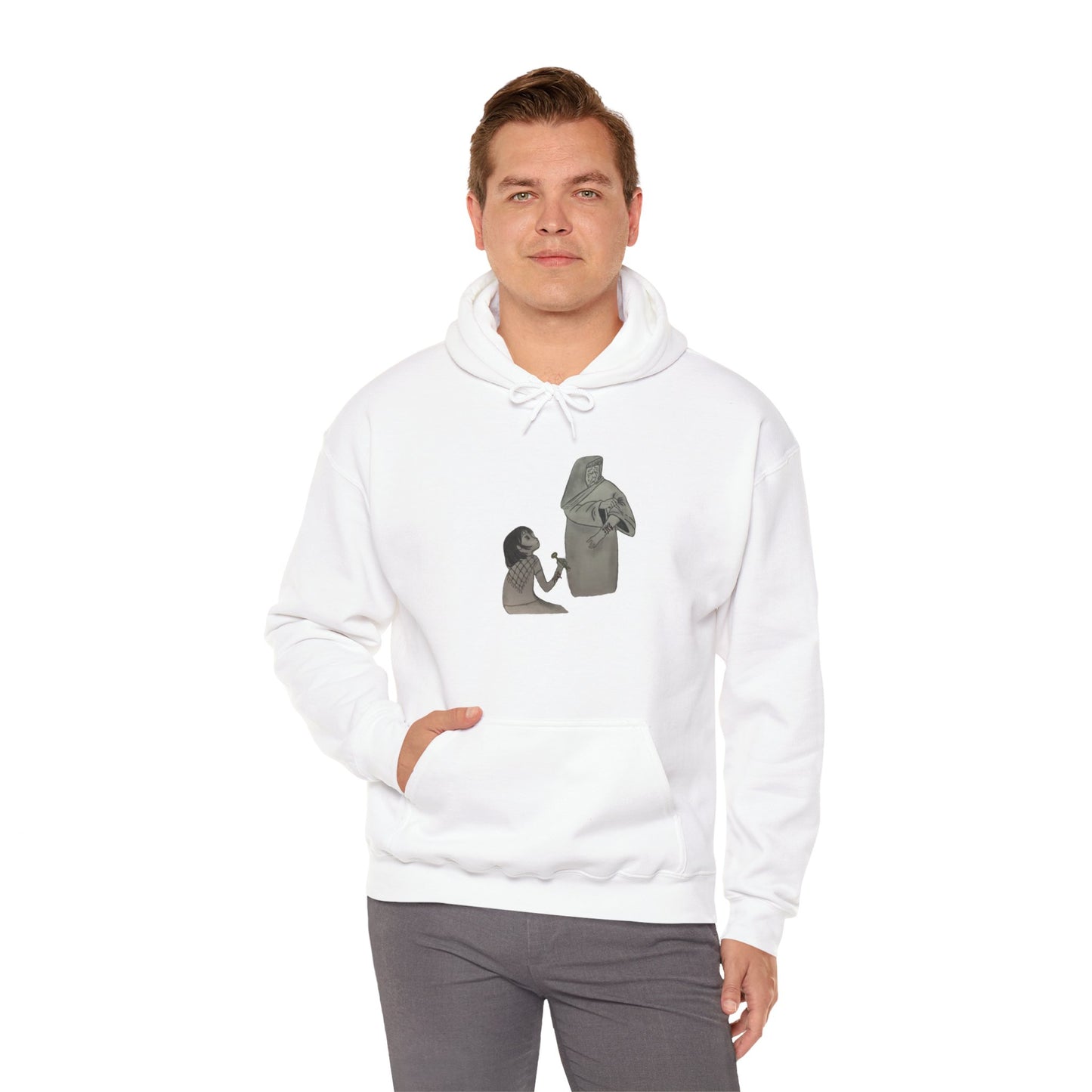 History Repeats Hooded Sweatshirt by Leen