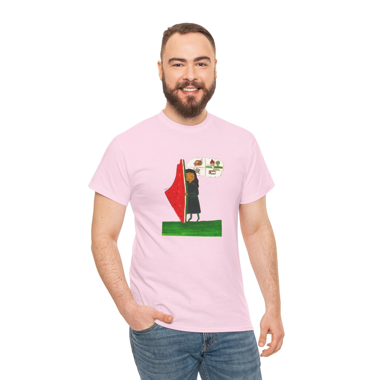 Palestine Watermelon Dreams Tee by Leen