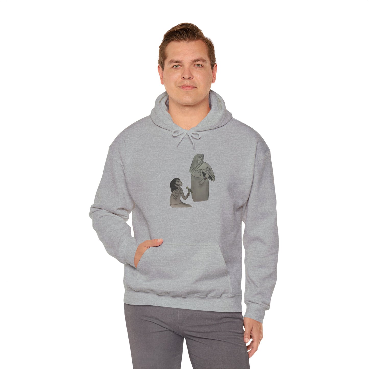 History Repeats Hooded Sweatshirt by Leen