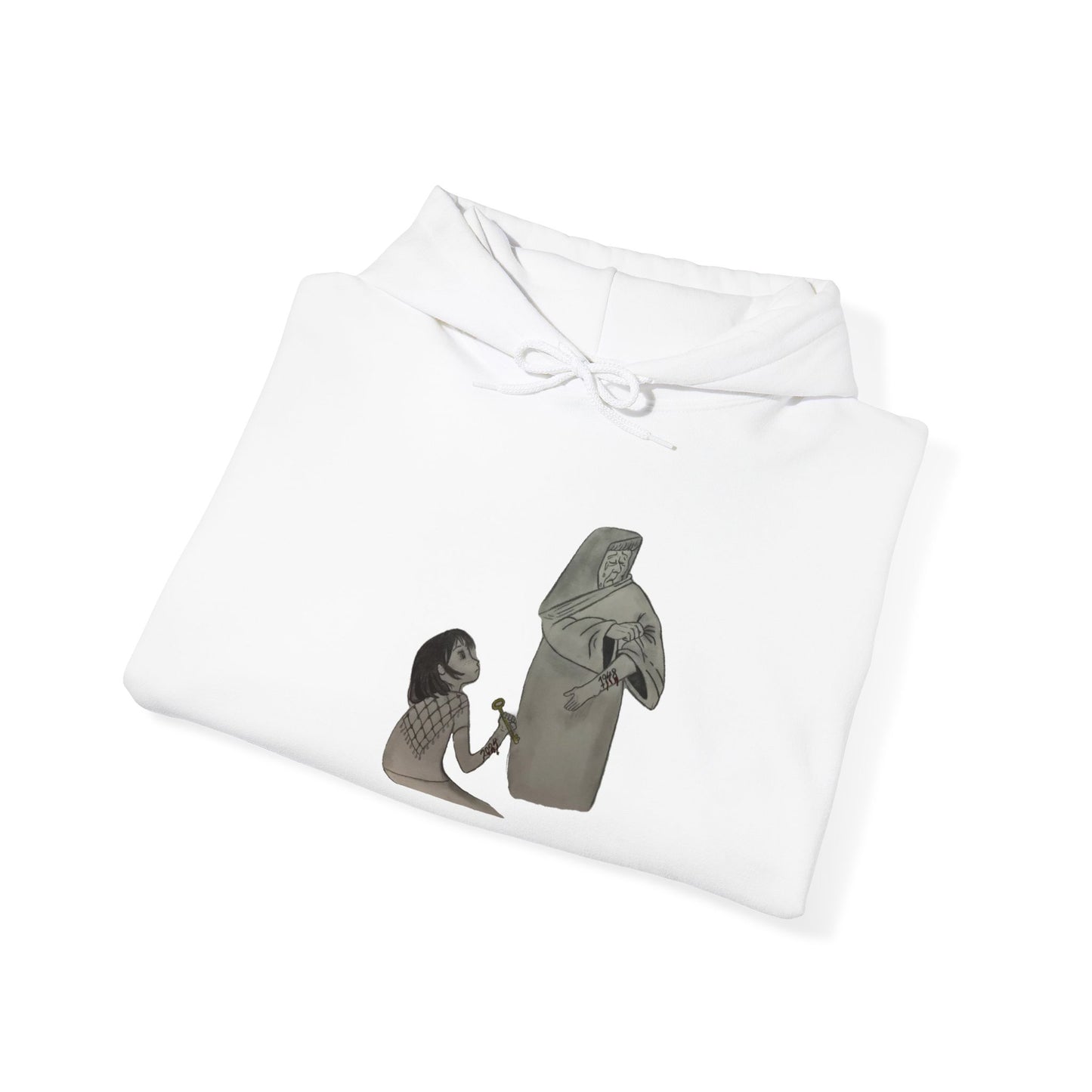 History Repeats Hooded Sweatshirt by Leen