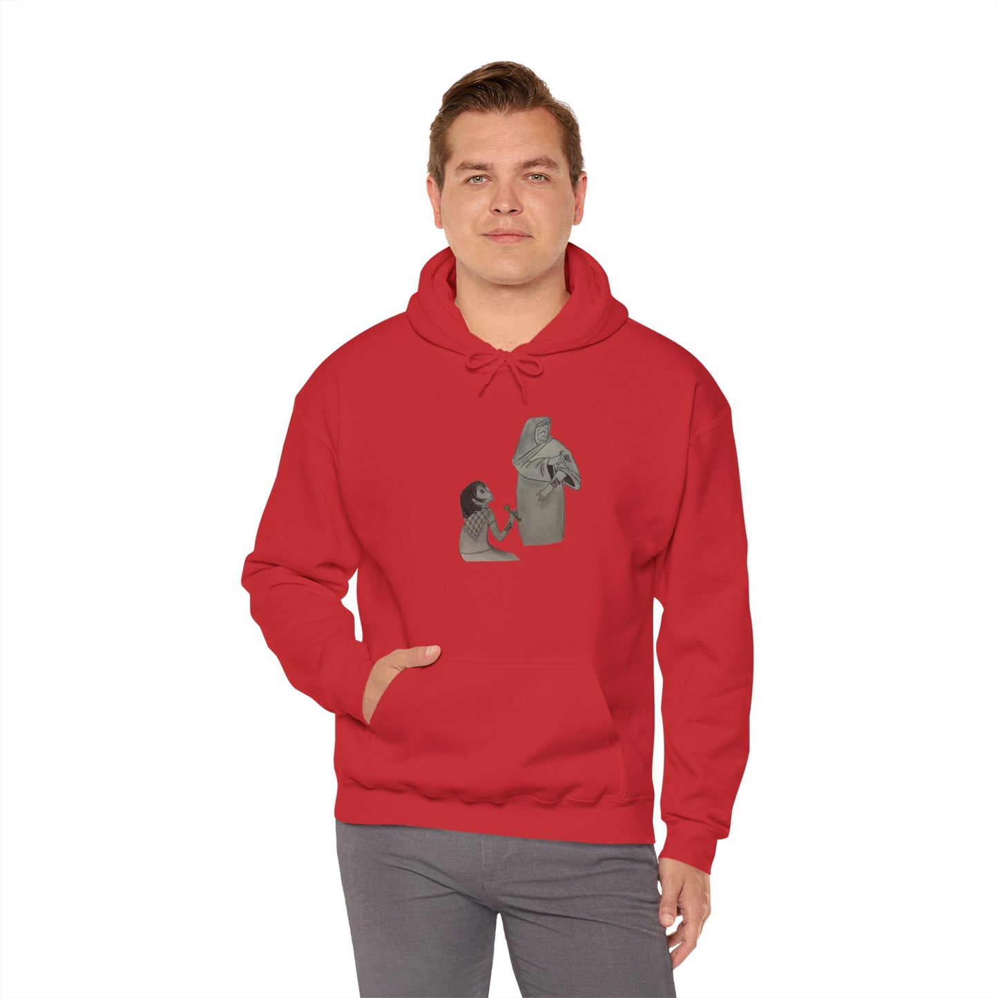 History Repeats Hooded Sweatshirt by Leen