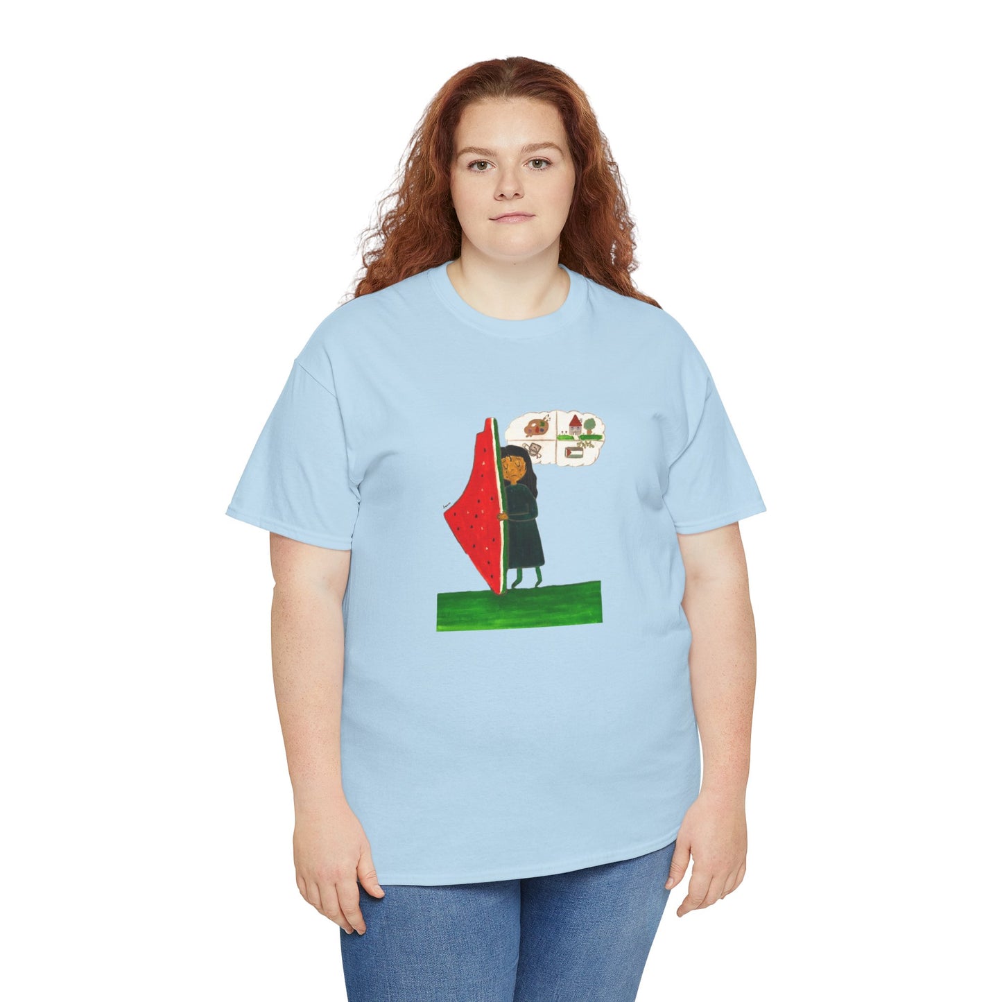 Palestine Watermelon Dreams Tee by Leen