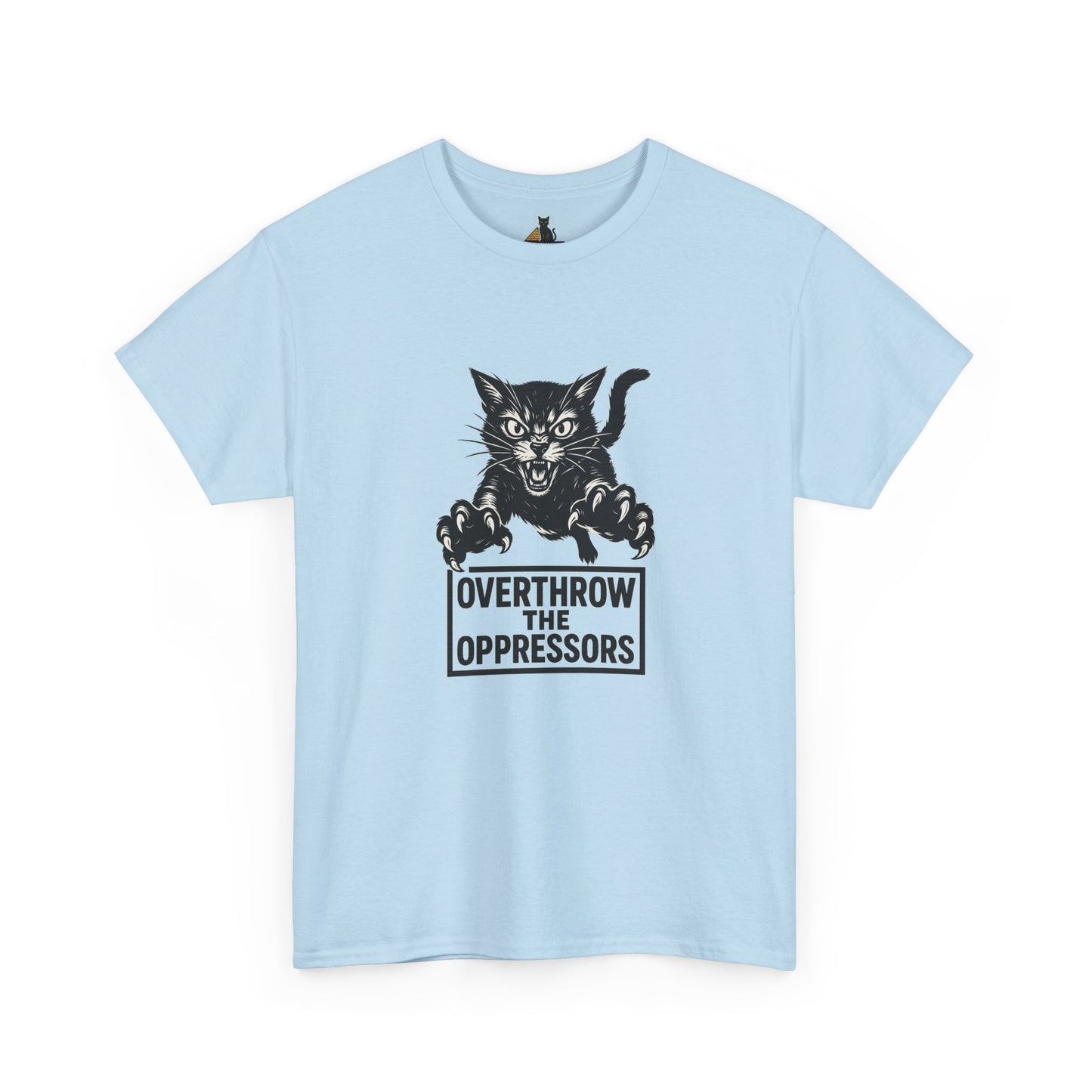 Cat Attacking Unisex Tee - Overthrow Oppressors