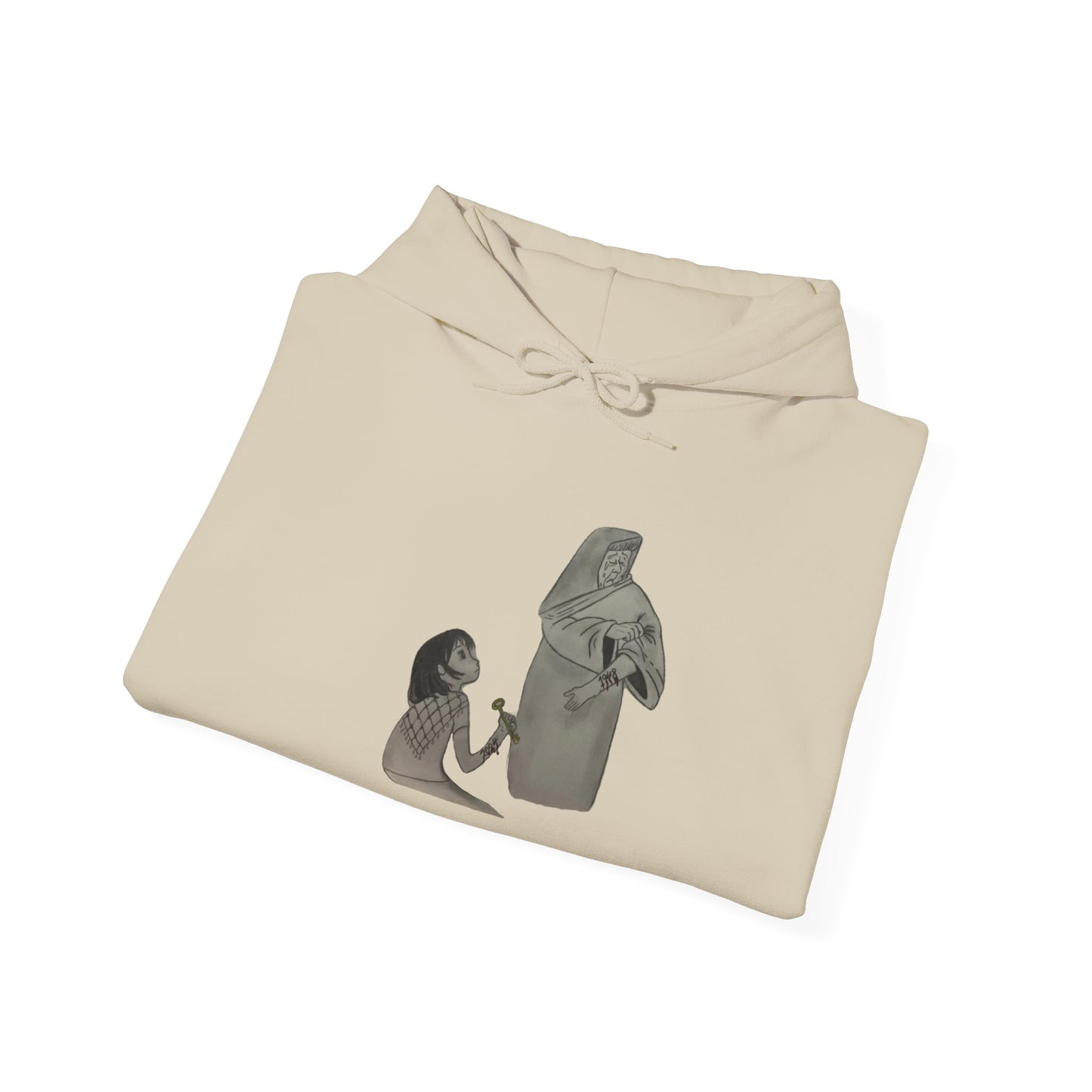 History Repeats Hooded Sweatshirt by Leen