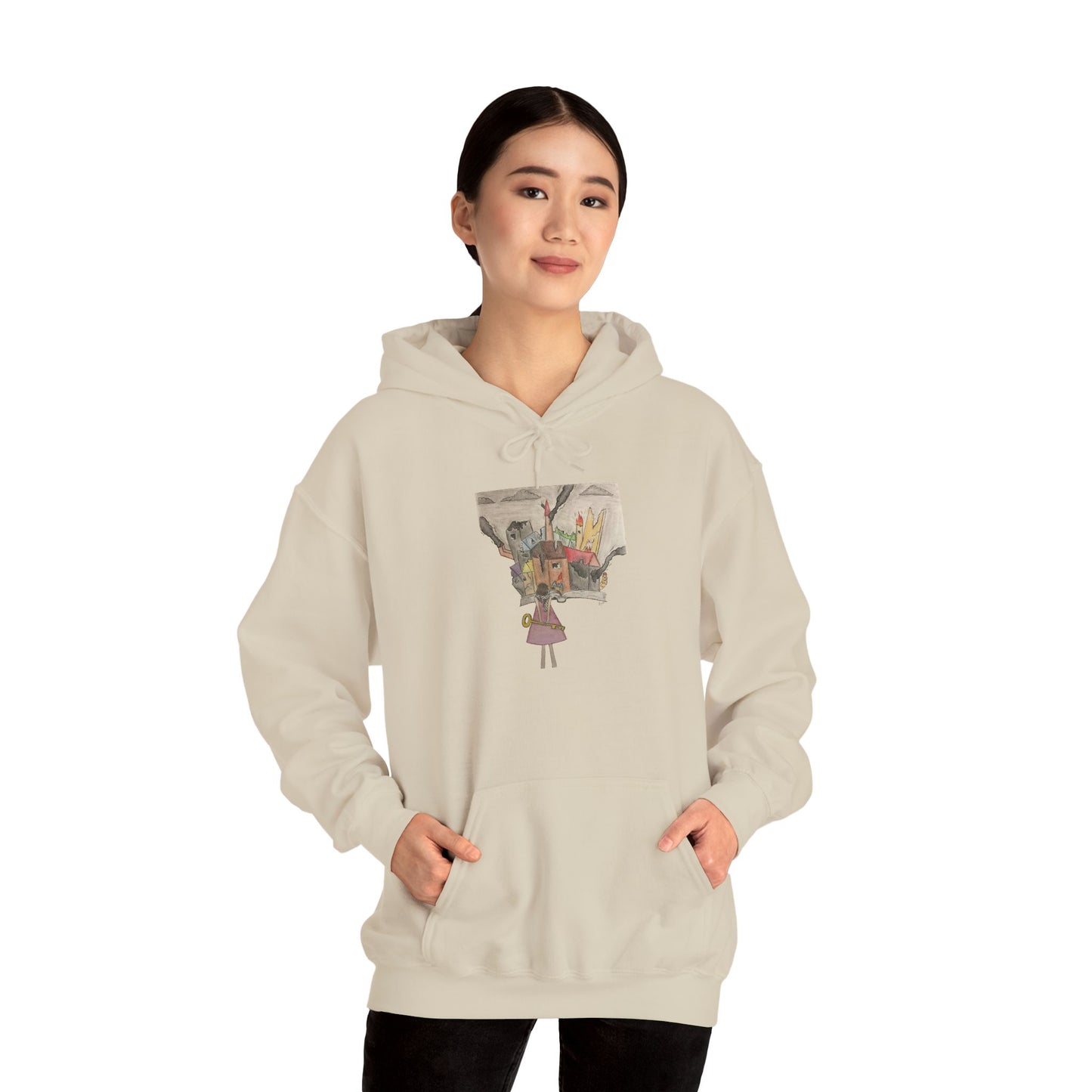 Gaza Return Key Hoodie by Leen