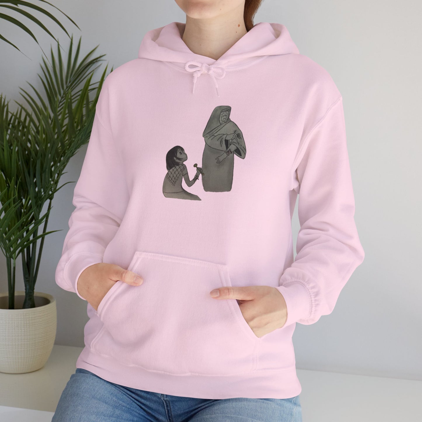 History Repeats Hooded Sweatshirt by Leen