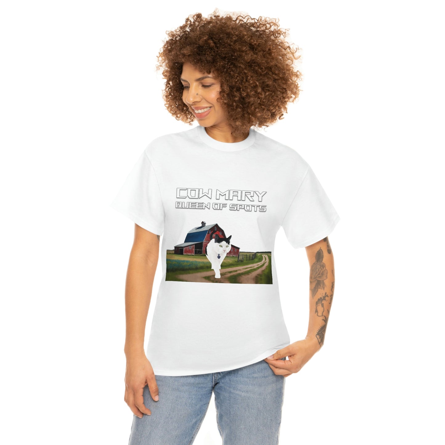 Cow Mary Queen Of Spots Tee